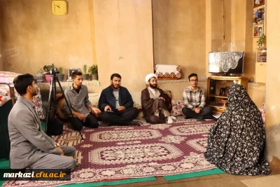 دیدار مسئول بسیج اساتید دانشگاه فرهنگیان استان مرکزی و اعضای کنگره شهدای دانشجو معلم با خانواده شهدا