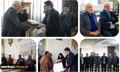 دیدار دانشجو معلمان با خانواده شهدای دانشجو معلم