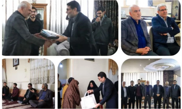 دیدار دانشجو معلمان با خانواده شهدای دانشجو معلم  2