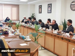 برگزاری جلسه ی اعضای هیات علمی دانشگاه فرهنگیان استان مرکزی  2