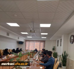 برگزاری جلسه ی اعضای هیات علمی دانشگاه فرهنگیان استان مرکزی  3