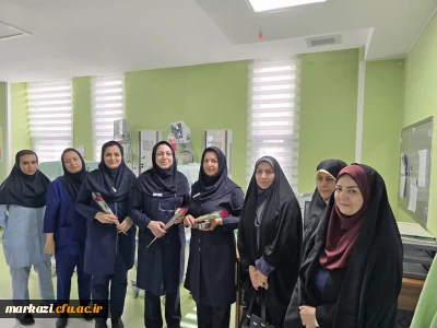 دیدار سرپرست دانشگاه فرهنگیان با پرستاران به مناسبت میلاد با سعادت حضرت زینب کبری(س)