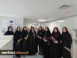 دیدار سرپرست دانشگاه فرهنگیان با پرستاران به مناسبت میلاد با سعادت حضرت زینب کبری(س) 2