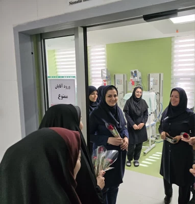 دیدار سرپرست دانشگاه فرهنگیان با پرستاران به مناسبت میلاد با سعادت حضرت زینب کبری(س) 2