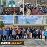 حضور دانشجومعلمان دانشگاه فرهنگیان پردیس شهید باهنر مرکزی در نماز جمعه عبادی 2