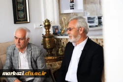 دیدار مسئول بسیج اساتید دانشگاه فرهنگیان و بسیج دانشجویی با خانواده شهدای دانشجو معلم  4