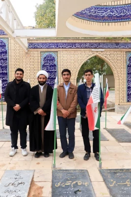 دیدار مسئول بسیج اساتید دانشگاه فرهنگیان و بسیج دانشجویی با خانواده شهدای دانشجو معلم  5