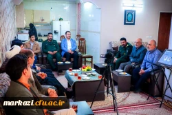 دیدار مسئول بسیج اساتید دانشگاه فرهنگیان و بسیج دانشجویی با خانواده شهدای دانشجو معلم  7