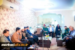 دیدار مسئول بسیج اساتید دانشگاه فرهنگیان و بسیج دانشجویی با خانواده شهدای دانشجو معلم  11