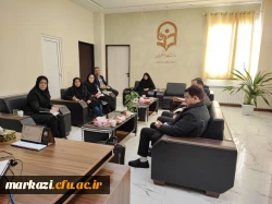 تشکیل جلسه شورای آموزشی  دانشگاه فرهنگیان استان مرکزی 
 2