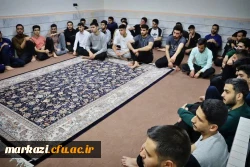 برگزاری نشست پرسش و پاسخ تحولات منطقه در خوابگاه خیبر پردیس شهید باهنر اراک  3