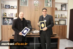 امضای تفاهم نامه همکاری بین دانشگاه فرهنگیان استان مرکزی و اداره کل کتابخانه های عمومی 2