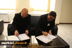 امضای تفاهم نامه همکاری بین دانشگاه فرهنگیان استان مرکزی و اداره کل کتابخانه های عمومی 2