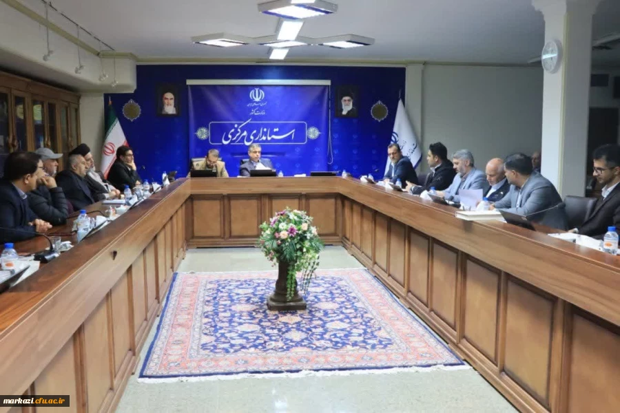 نوزدهمین جلسه ی هیأت امنا دانشگاه فرهنگیان استان مرکزی 
 2