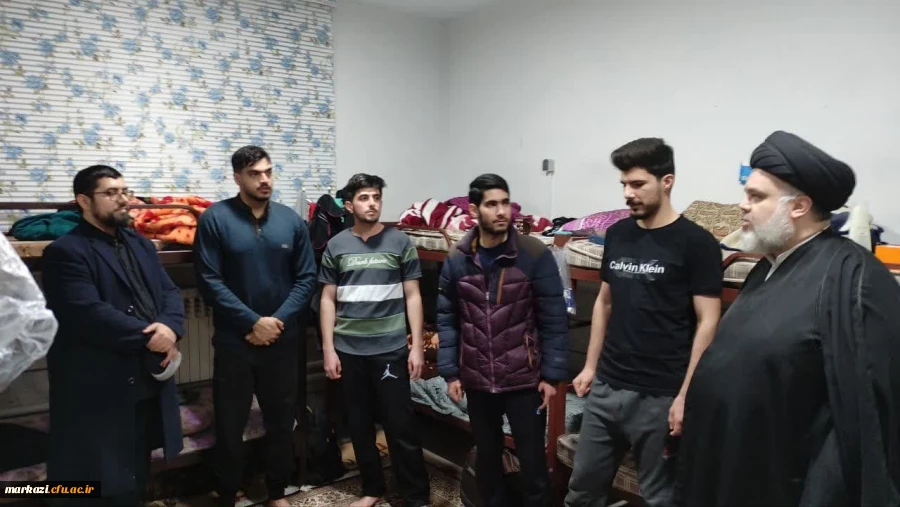بازدید مسئول نمایندگی نهاد مقام معظم رهبری دانشگاه فرهنگیان استان مرکزی 
 2