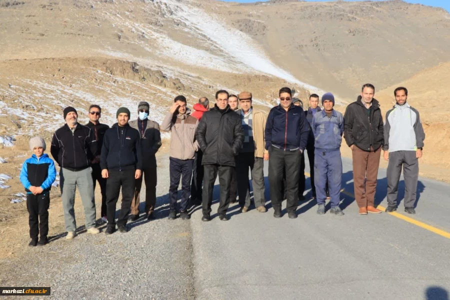 مایش پیاده روی پرسنل  پردیس های دانشگاه  فرهنگیان  استان مرکزی به مناسبت دهه فجر  5