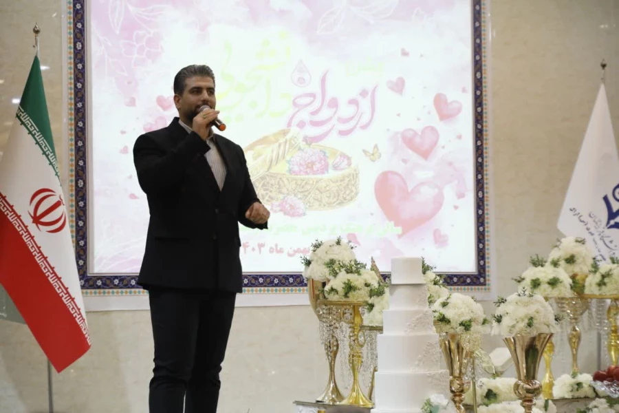 برگزاری جشن بزرگ ازدواج دانشجویی در دانشگاه فرهنگیان استان مرکزی  5