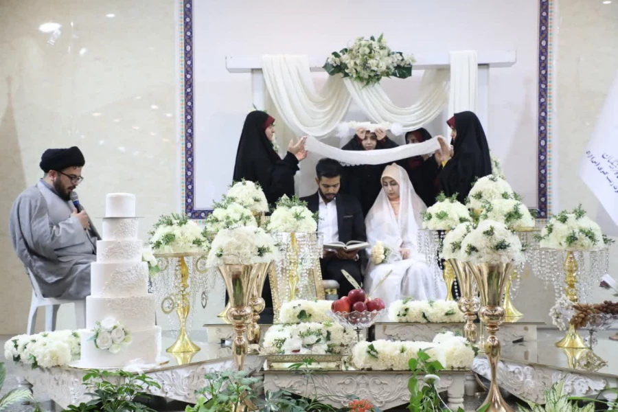 برگزاری جشن بزرگ ازدواج دانشجویی در دانشگاه فرهنگیان استان مرکزی  6