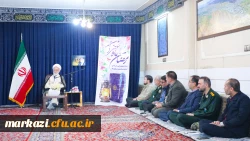 دیدار اعضای ستاد شورای هماهنگی اجلاسیه شهدای دانشجومعلم با آیت الله دری نجف آبادی، نماینده ولی فقیه در استان مرکزی  
 2