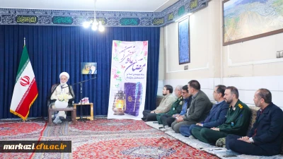 دیدار اعضای ستاد شورای هماهنگی اجلاسیه شهدای دانشجومعلم با آیت الله دری نجف آبادی، نماینده ولی فقیه در استان مرکزی  
