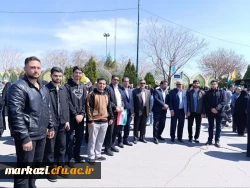 سفری به سوی آزادی: گردهمایی دانشگاهیان دانشگاه فرهنگیان استان مرکزی در راهپیمایی جهانی قدس
 2