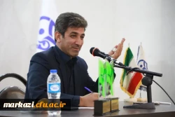  نخستین جلسه طرح ((آوای معلمی)) با استقبال پرشور معلمان و دانشجومعلمان و با حضور مدیرکل آموزش و پرورش استان و رئیس دانشگاه فرهنگیان استان در سالن اجتماعات امام خمینی(ره) پردیس شهید باهنر مرکزی برگزار گردید. 2