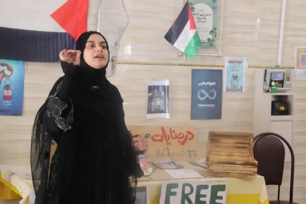 برگزاری جشنواره غذا و بازارچه دانشجویی "در مسیر مقاومت" پردیس حضرت زینب کبری (س) استان مرکزی 2