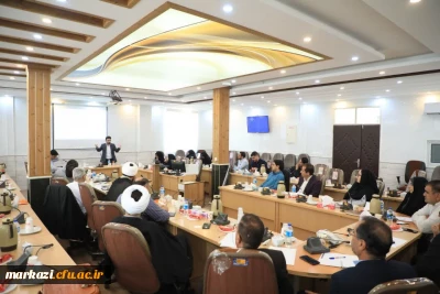  برگزاری کارگاه آموزشی ویژه اعضای هیئت علمی، به همت معاونت آموزشی بسیج اساتید دانشگاه فرهنگیان شهید باهنر اراک 