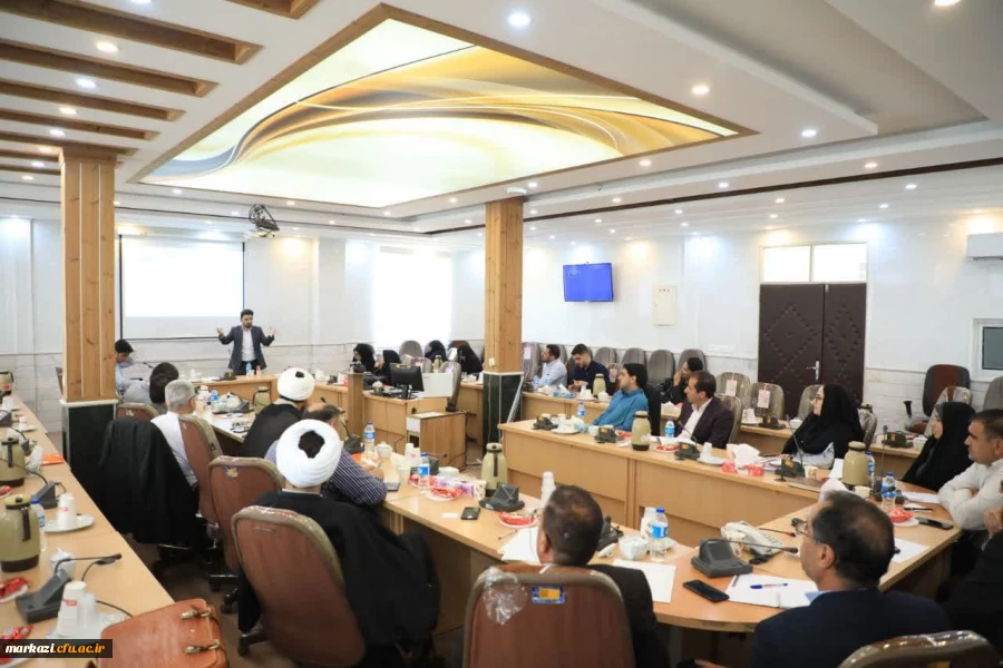  برگزاری کارگاه آموزشی ویژه اعضای هیئت علمی، به همت معاونت آموزشی بسیج اساتید دانشگاه فرهنگیان شهید باهنر اراک  2
