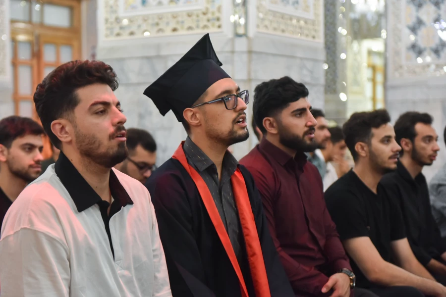 برگزاری جشن فارغ التحصیلی دانشجویان دانشگاه فرهنگیان استان مرکزی در حرم مطهر امام رضا (ع)
 2