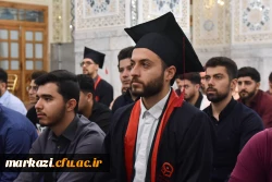 برگزاری جشن فارغ التحصیلی دانشجویان دانشگاه فرهنگیان استان مرکزی در حرم مطهر امام رضا (ع)
 2