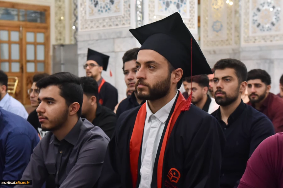 برگزاری جشن فارغ التحصیلی دانشجویان دانشگاه فرهنگیان استان مرکزی در حرم مطهر امام رضا (ع)
 2