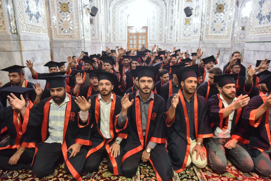 برگزاری جشن فارغ التحصیلی دانشجویان دانشگاه فرهنگیان استان مرکزی در حرم مطهر امام رضا (ع)
 2