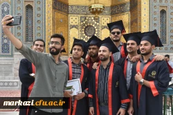 برگزاری جشن فارغ التحصیلی دانشجویان دانشگاه فرهنگیان استان مرکزی در حرم مطهر امام رضا (ع)
 2