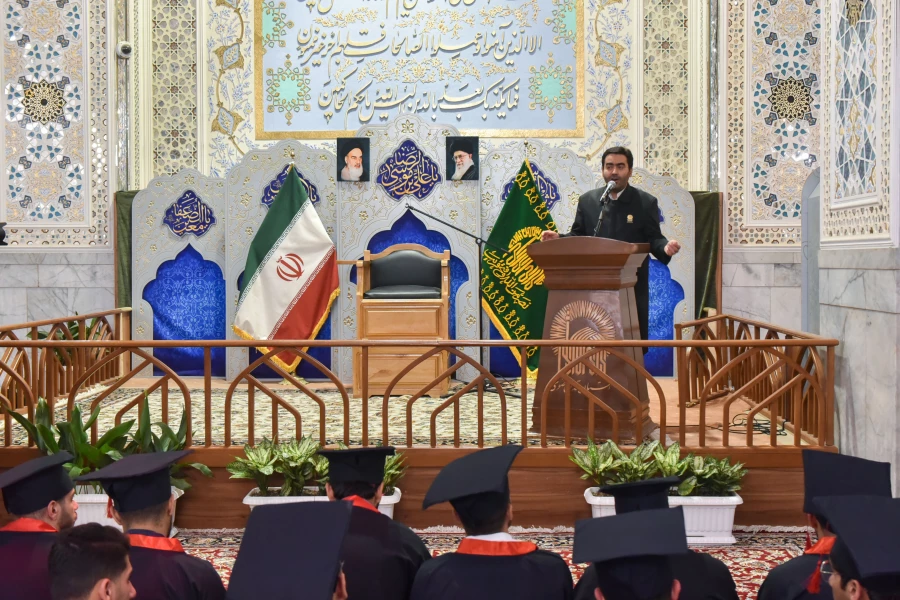 برگزاری جشن فارغ التحصیلی دانشجویان دانشگاه فرهنگیان استان مرکزی در حرم مطهر امام رضا (ع)
 2