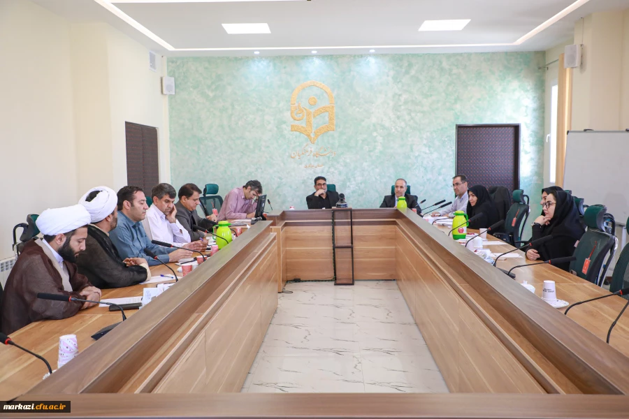  جلسه ی کمیته علمی همایش(pck) دانش آموزش محتوا در رشته کارورزی در برنامه ریزی درسی تربیت معلم  2