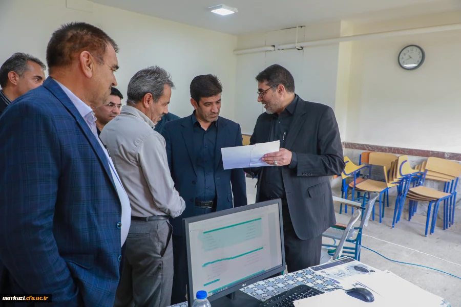 بازدید مدیرکل آموزش و پرورش استان مرکزی از روند ارزیابی تخصصی داوطلبان ورود به دانشگاه فرهنگیان 3