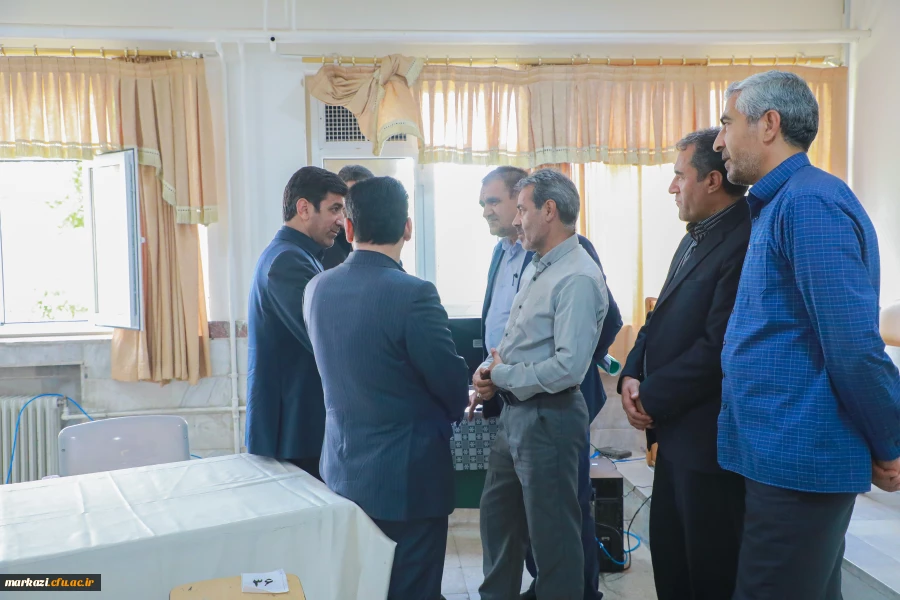 بازدید مدیرکل آموزش و پرورش استان مرکزی از روند ارزیابی تخصصی داوطلبان ورود به دانشگاه فرهنگیان 5