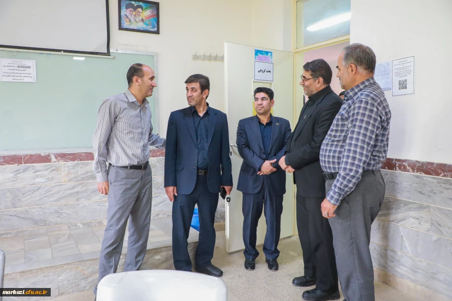 بازدید مدیرکل آموزش و پرورش استان مرکزی از روند ارزیابی تخصصی داوطلبان ورود به دانشگاه فرهنگیان 6