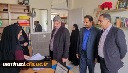 بازدید نماینده وزارت آموزش وپرورش از فرآیند مصاحبه داوطلبان ورود به دانشگاه فرهنگیان استان مرکزی 2