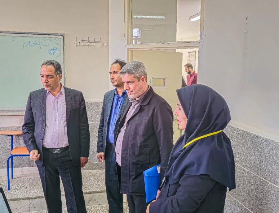 بازدید نماینده وزارت آموزش وپرورش از فرآیند مصاحبه داوطلبان ورود به دانشگاه فرهنگیان استان مرکزی 2
