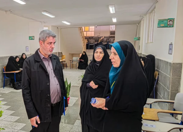 بازدید نماینده وزارت آموزش وپرورش از فرآیند مصاحبه داوطلبان ورود به دانشگاه فرهنگیان استان مرکزی 2