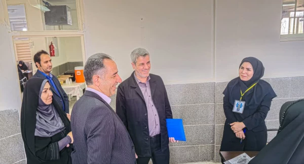 بازدید نماینده وزارت آموزش وپرورش از فرآیند مصاحبه داوطلبان ورود به دانشگاه فرهنگیان استان مرکزی 2