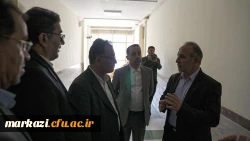 بازدید معاون برنامه ریزی و توسعه دانشگاه فرهنگیان و مسولین سازمان برنامه و بودجه کشور از پردیسهای استان مرکزی 4