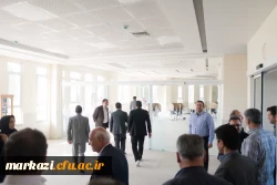 بازدید معاون برنامه ریزی و توسعه دانشگاه فرهنگیان و مسولین سازمان برنامه و بودجه کشور از پردیسهای استان مرکزی 5