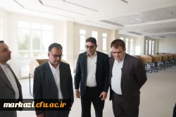بازدید معاون برنامه ریزی و توسعه دانشگاه فرهنگیان و مسولین سازمان برنامه و بودجه کشور از پردیسهای استان مرکزی 6