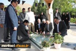 بازدید معاون برنامه ریزی و توسعه دانشگاه فرهنگیان و مسئولین سازمان برنامه و بودجه کشور از پروژه های عمرانی و فضاهای آموزشی دانشگاه فرهنگیان استان مرکزی  2