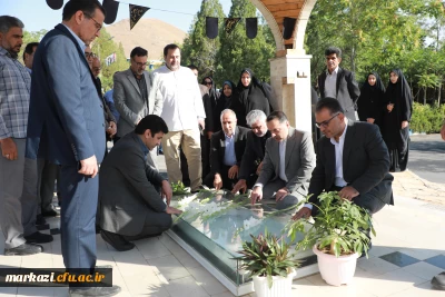 بازدید معاون برنامه ریزی و توسعه دانشگاه فرهنگیان و مسئولین سازمان برنامه و بودجه کشور از پروژه های عمرانی و فضاهای آموزشی دانشگاه فرهنگیان استان مرکزی 