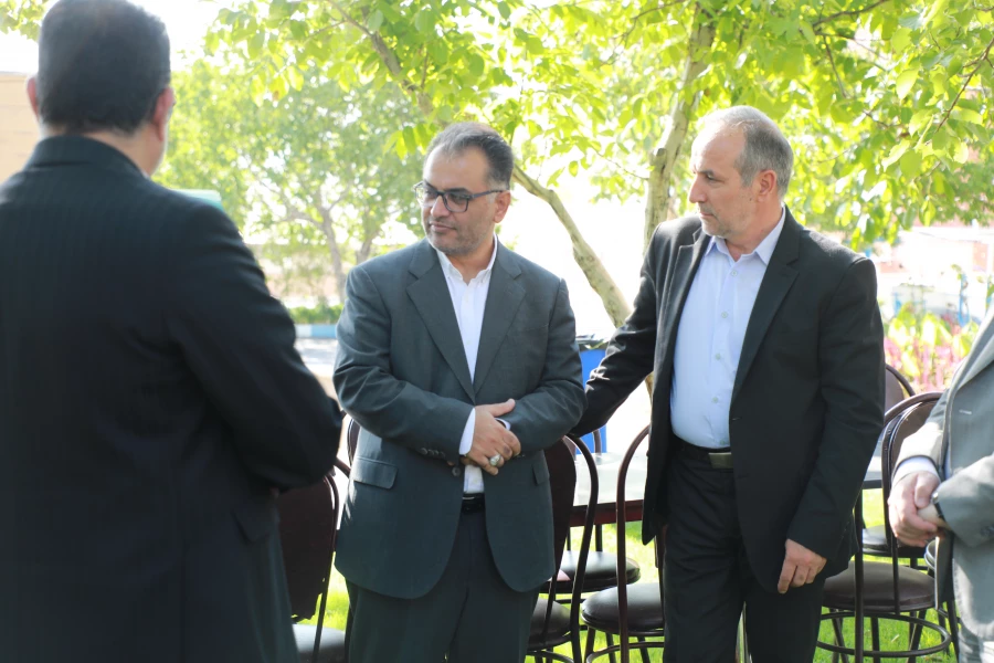 بازدید معاون برنامه ریزی و توسعه دانشگاه فرهنگیان و مسئولین سازمان برنامه و بودجه کشور از پروژه های عمرانی و فضاهای آموزشی دانشگاه فرهنگیان استان مرکزی  3