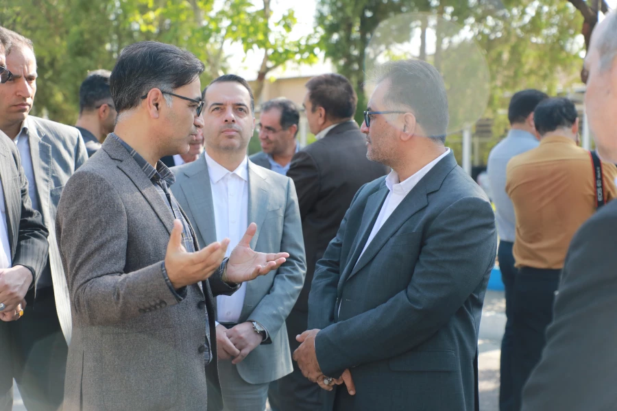 بازدید معاون برنامه ریزی و توسعه دانشگاه فرهنگیان و مسئولین سازمان برنامه و بودجه کشور از پروژه های عمرانی و فضاهای آموزشی دانشگاه فرهنگیان استان مرکزی  2